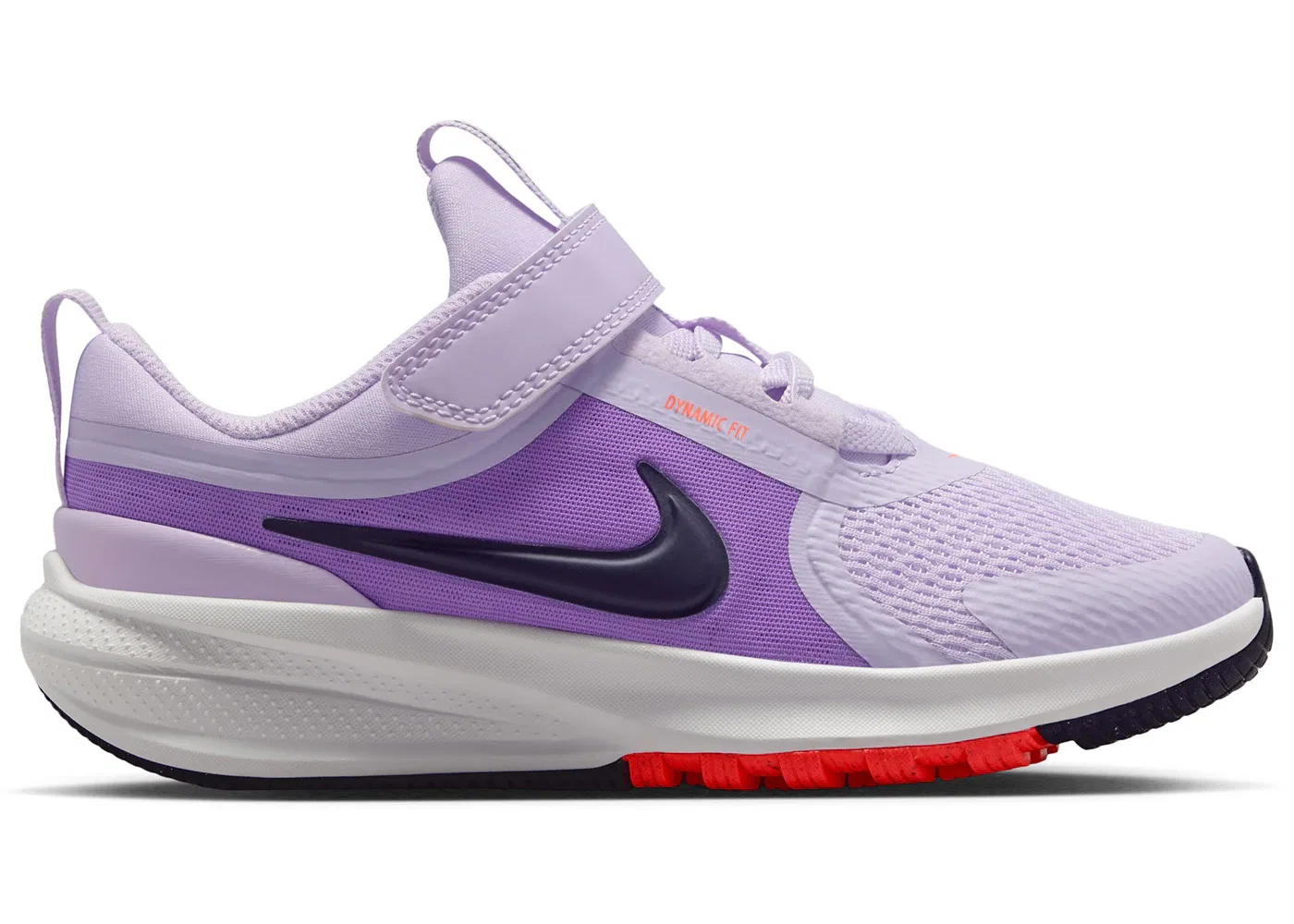 Детские кроссовки беговые Nike Star Runner 5 Nike, Violet Mist Bright Violet Hot Lava Purple Dynasty