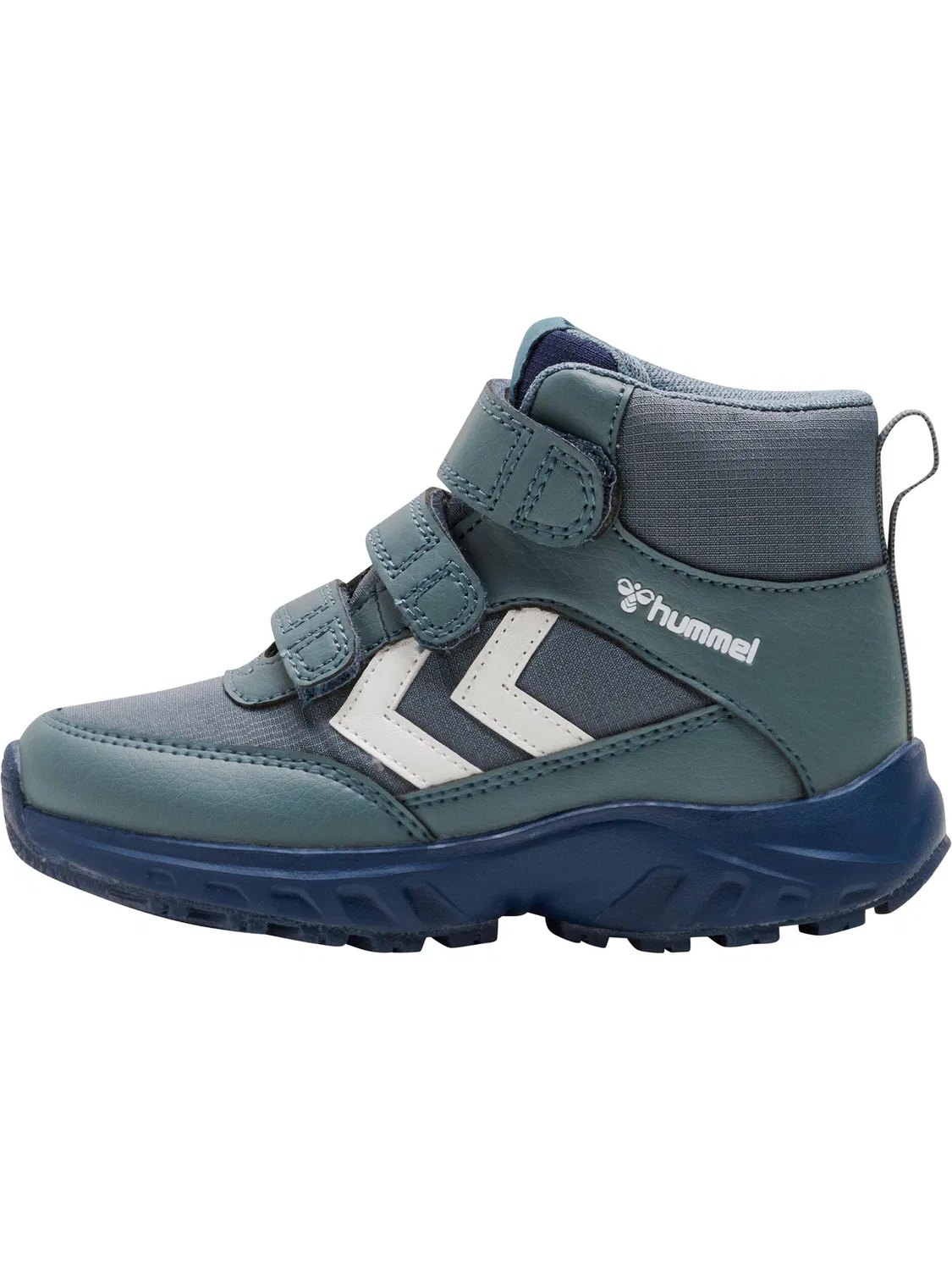 Детские ботинки на липучках Root Tex Lifestyle Hummel, Sturmgrau Grau