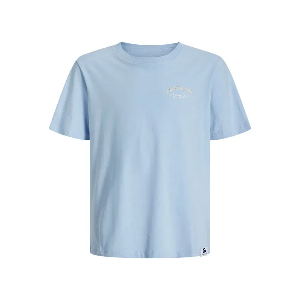 Детская футболка с принтом на спине Brandes Backp Relaxed SN Jack & jones, Blue