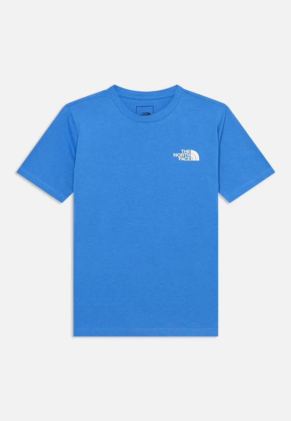 Футболка унисекс с принтом Teen Evolution Box Tee The North Face, Active Blue