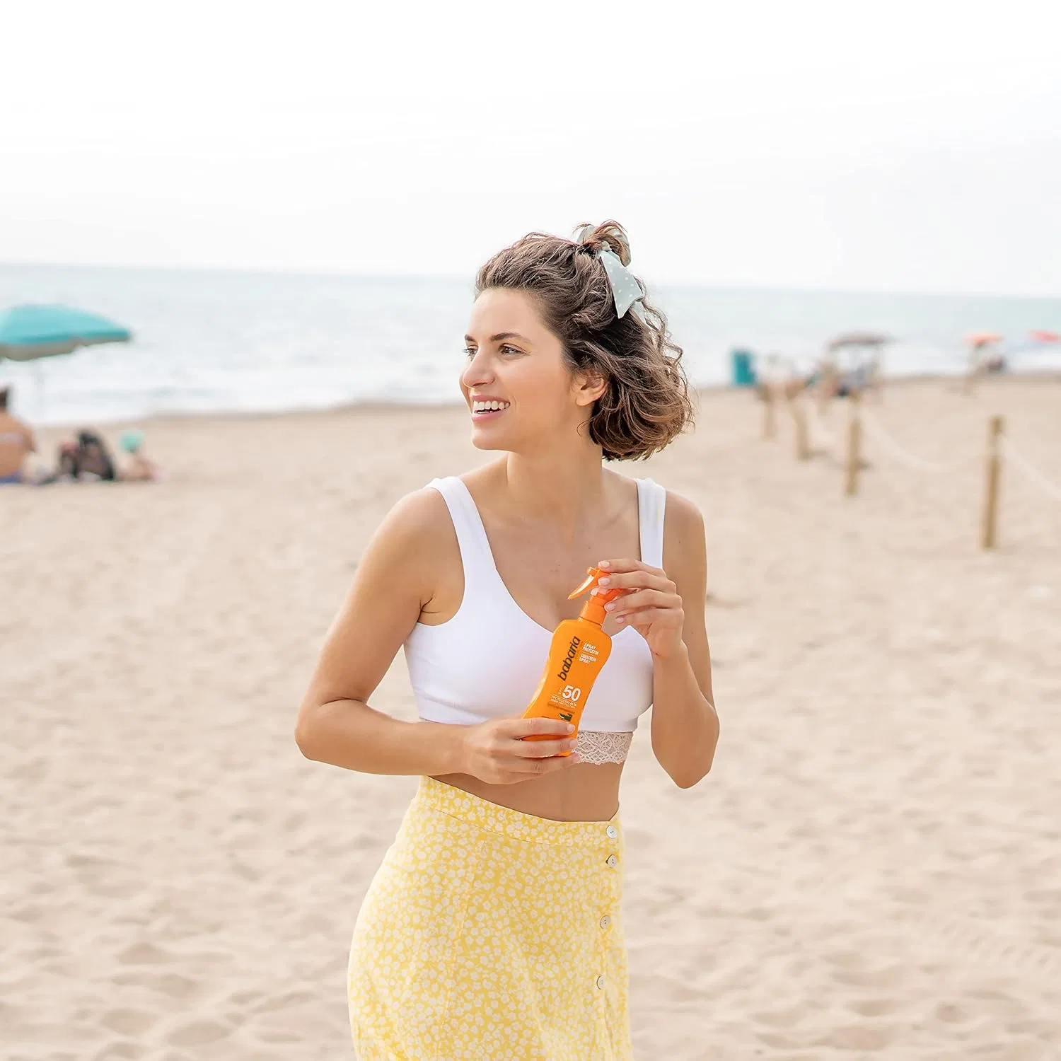 Солнцезащитный крем для лица SPF 50, Babaria, 200 мл — фото 2