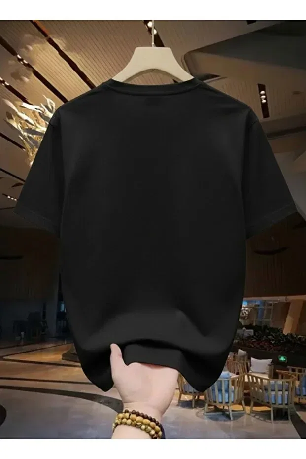Детская хлопковое футболка с принтом California West Coast Printed Premium Regular T-Shirt Gencerco, Black — фото 2