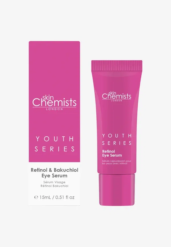 Сыворотка для глаз с ретинолом Retinol bakuchiol eye serum Skin Chemists, transparent 15 мл, прозрачный — фото 2