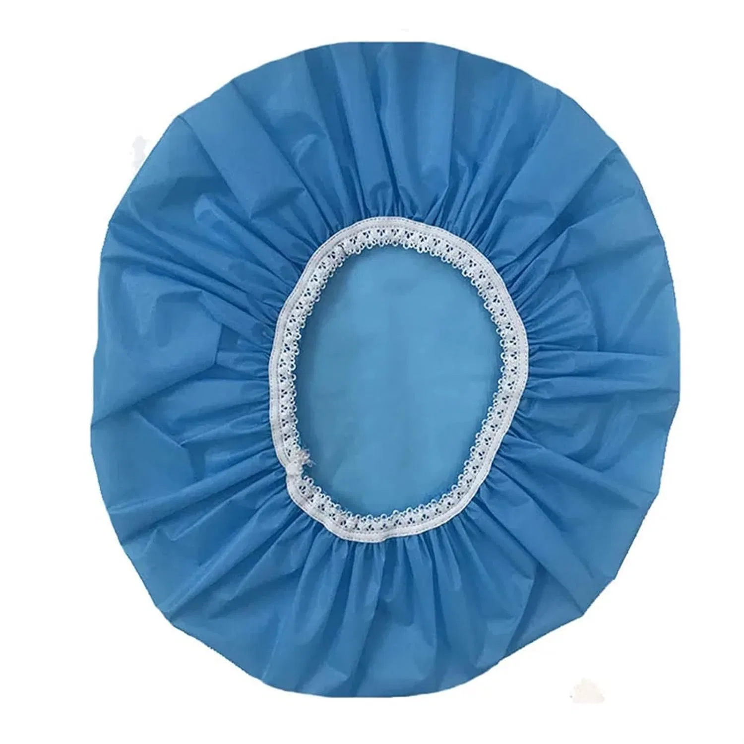 Шапочка для душа Super Stretch Fabric, DQZRTUECA, 1 шт, 14x22 см, Blue