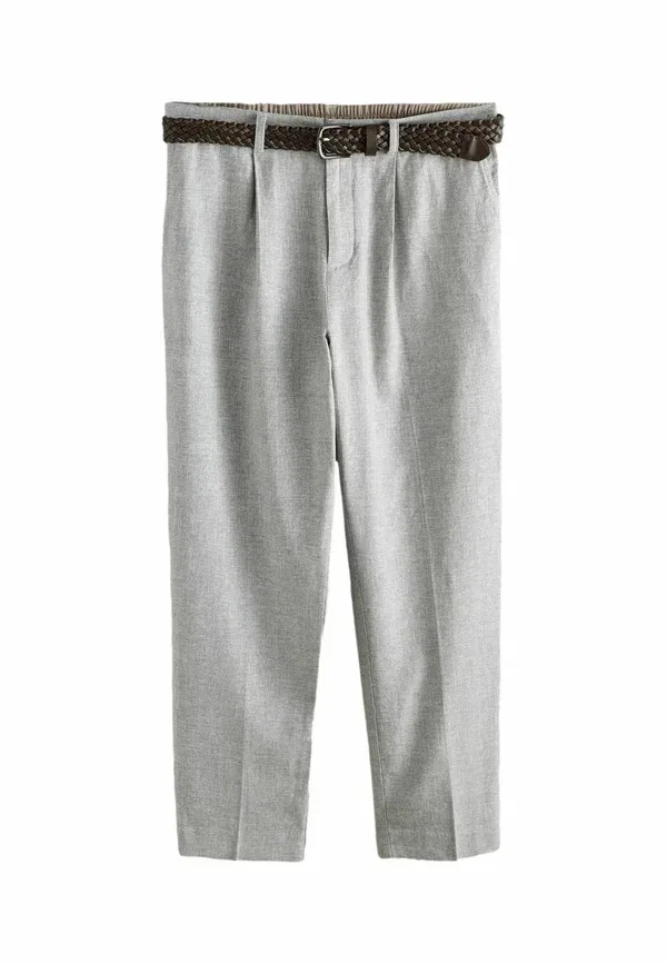 Брюки Next, light grey texture, светло-серый текстурированный — фото 2