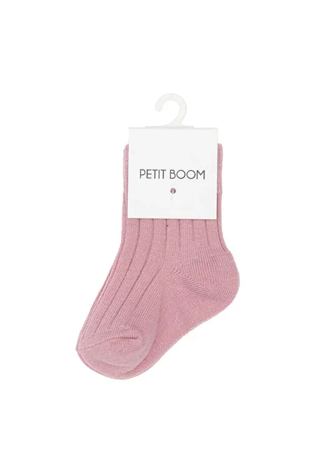 Детский комплект носков для девочек хлопковый Basics Petit Boom, Gray Mint Pink — фото 4