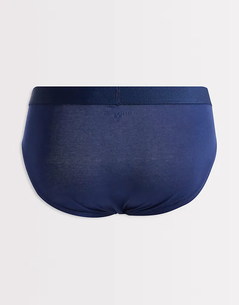 Трусы Heritage 3 шт Tommy Hilfiger, Utl Sge/Ptch Blu/Nws — фото 2