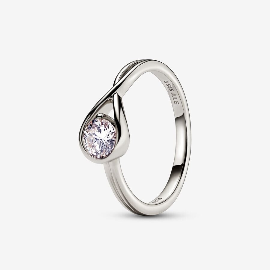 

Кольцо Pandora Infinite Lab-Grown Diamond, 0,50 карат, белое золото/бриллиант