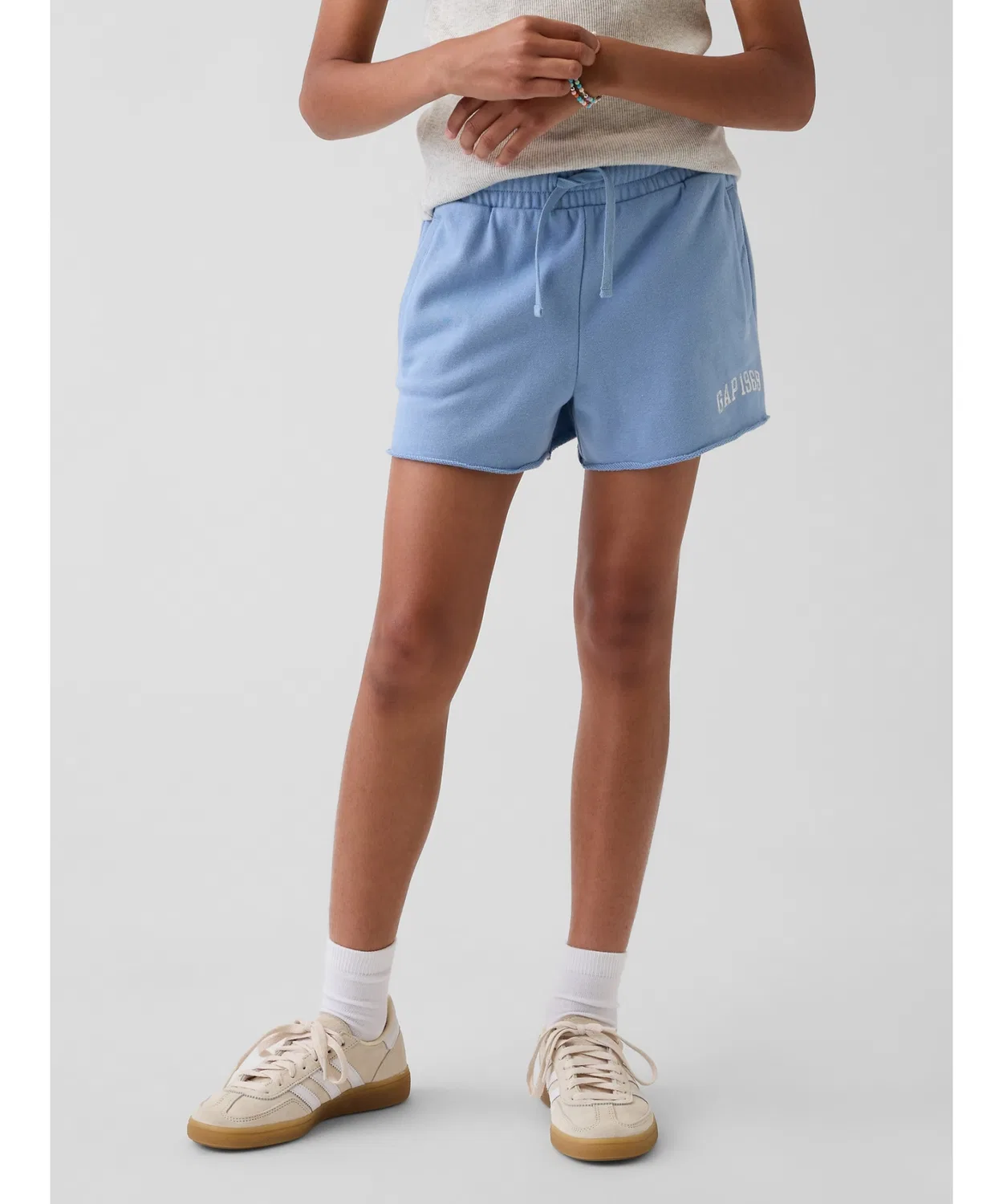 Детские шорты с принтом GAP Logo Pull On French Terry GAP, Blue