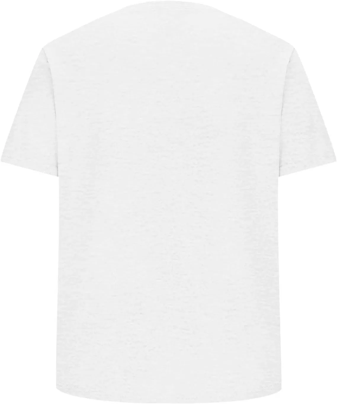 Мужская базовая футболка с круглым вырезом, White — фото 4