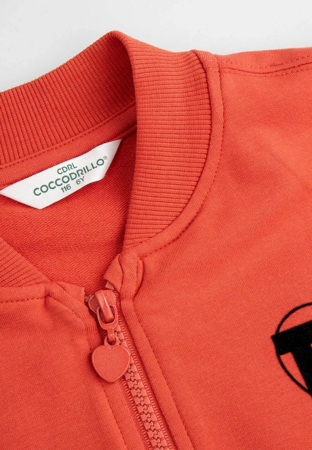 Bluza - толстовка на молнии Coccodrillo, Red — фото 3