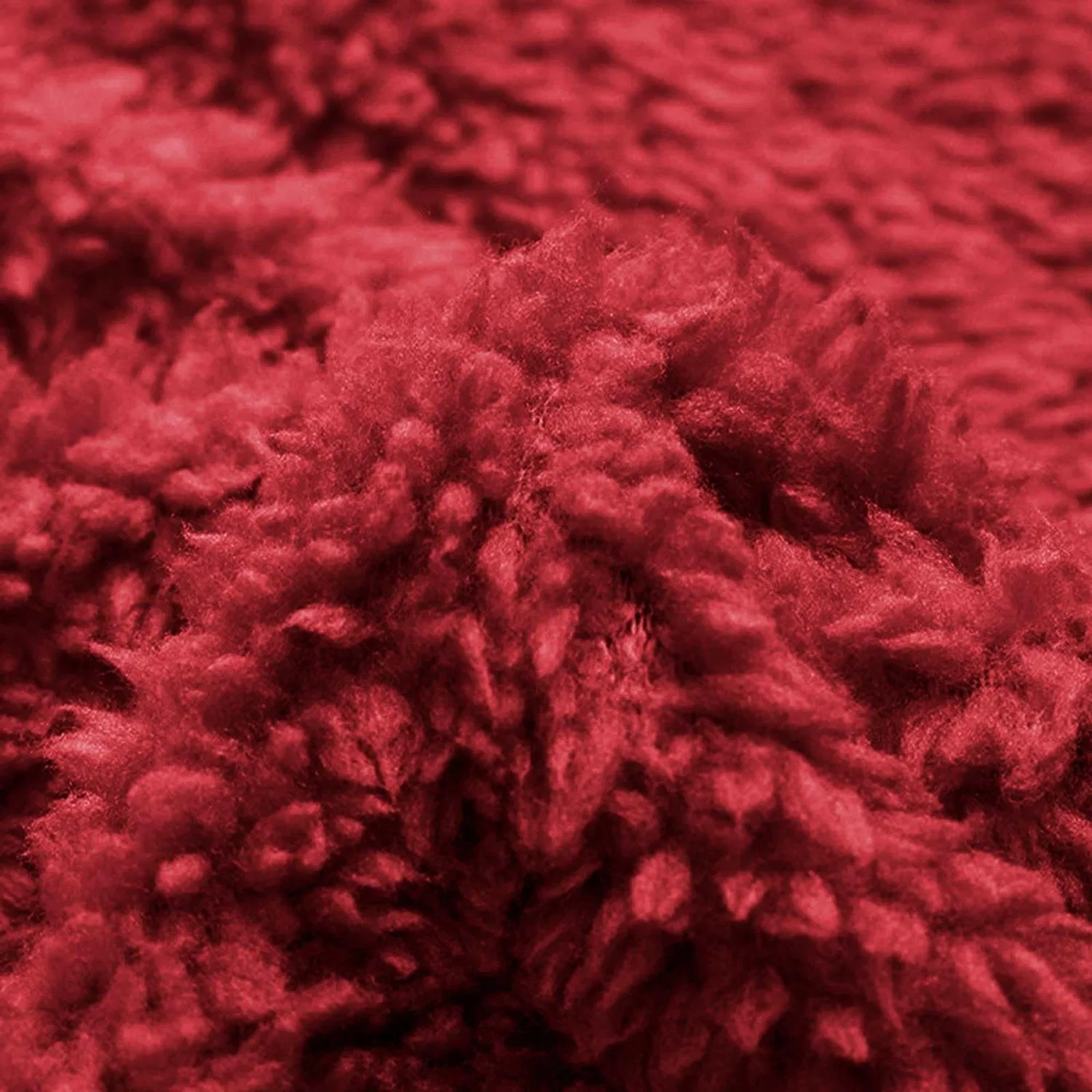 Женская куртка из флиса с длинным рукавом, Red — фото 4
