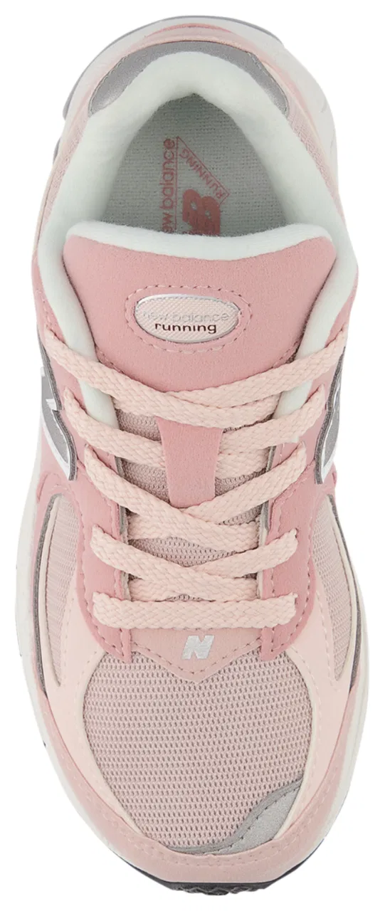 Кроссовки для девочек 2002 New Balance, серый/розовый — фото 3