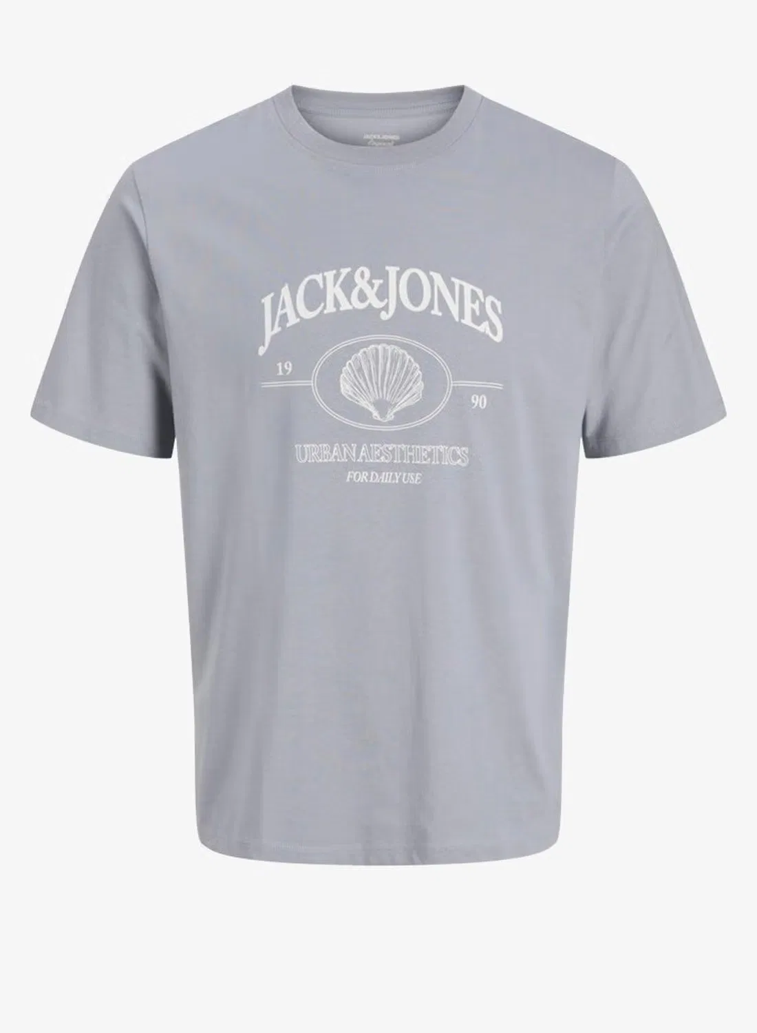 Футболка с принтом для подростков Jack & Jones Junior, бирюзовый — фото 3