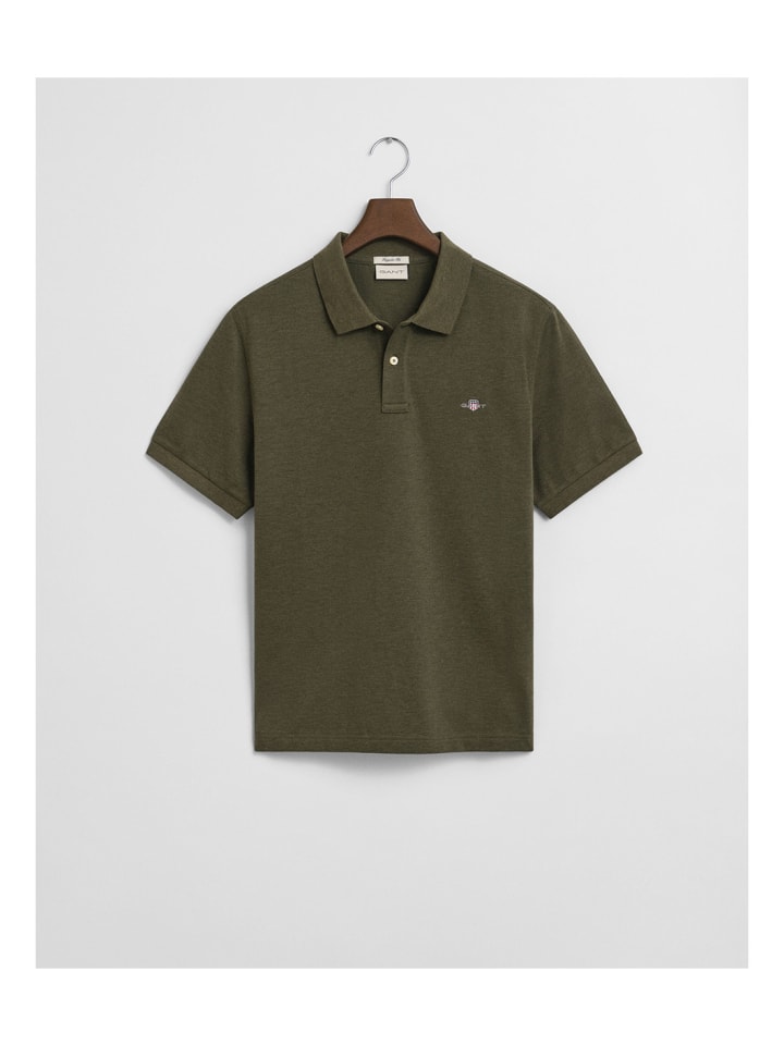 

Gant Поло цвета хаки