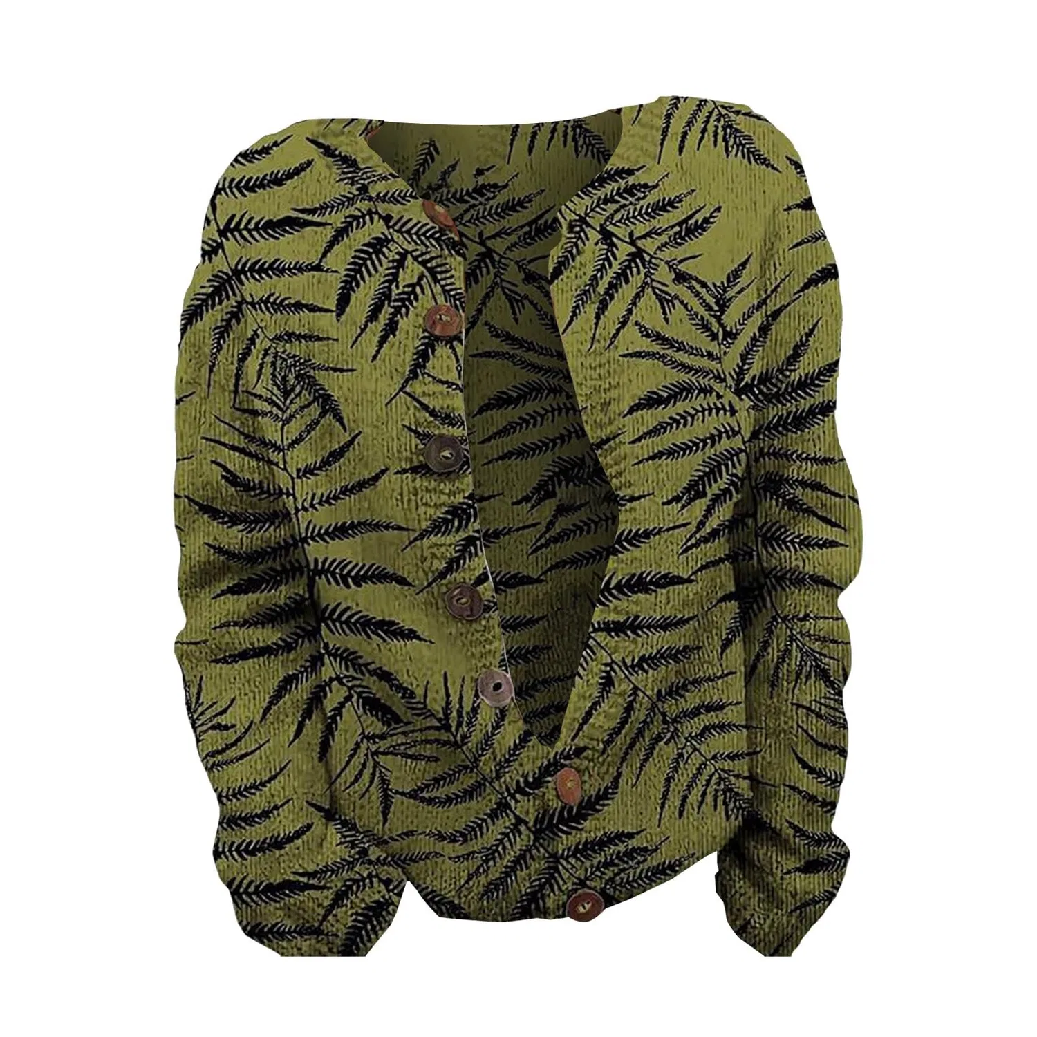 Женский кардиган с принтом Vintage Floral Print, Motivo 14 — фото 3