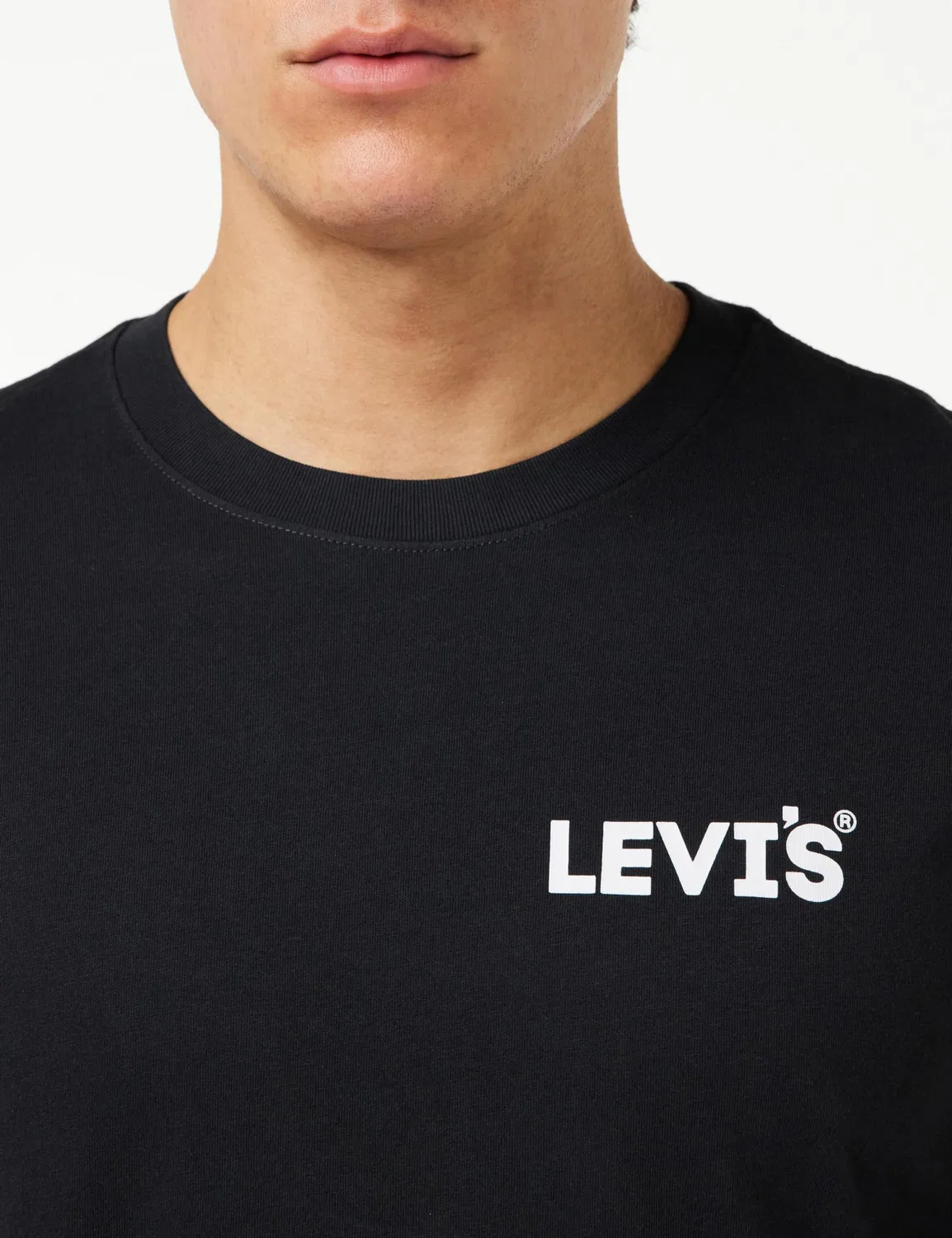Мужская футболка свободного кроя Levi's, Headline Guinea Pig Logo — фото 2