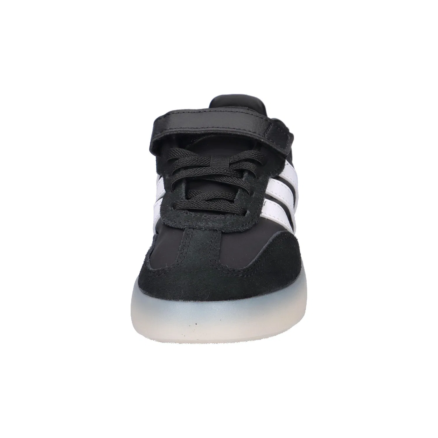 Детские кроссовки из текстиля и кожи Barreda Decode Adidas, Schwarz Weiss — фото 3