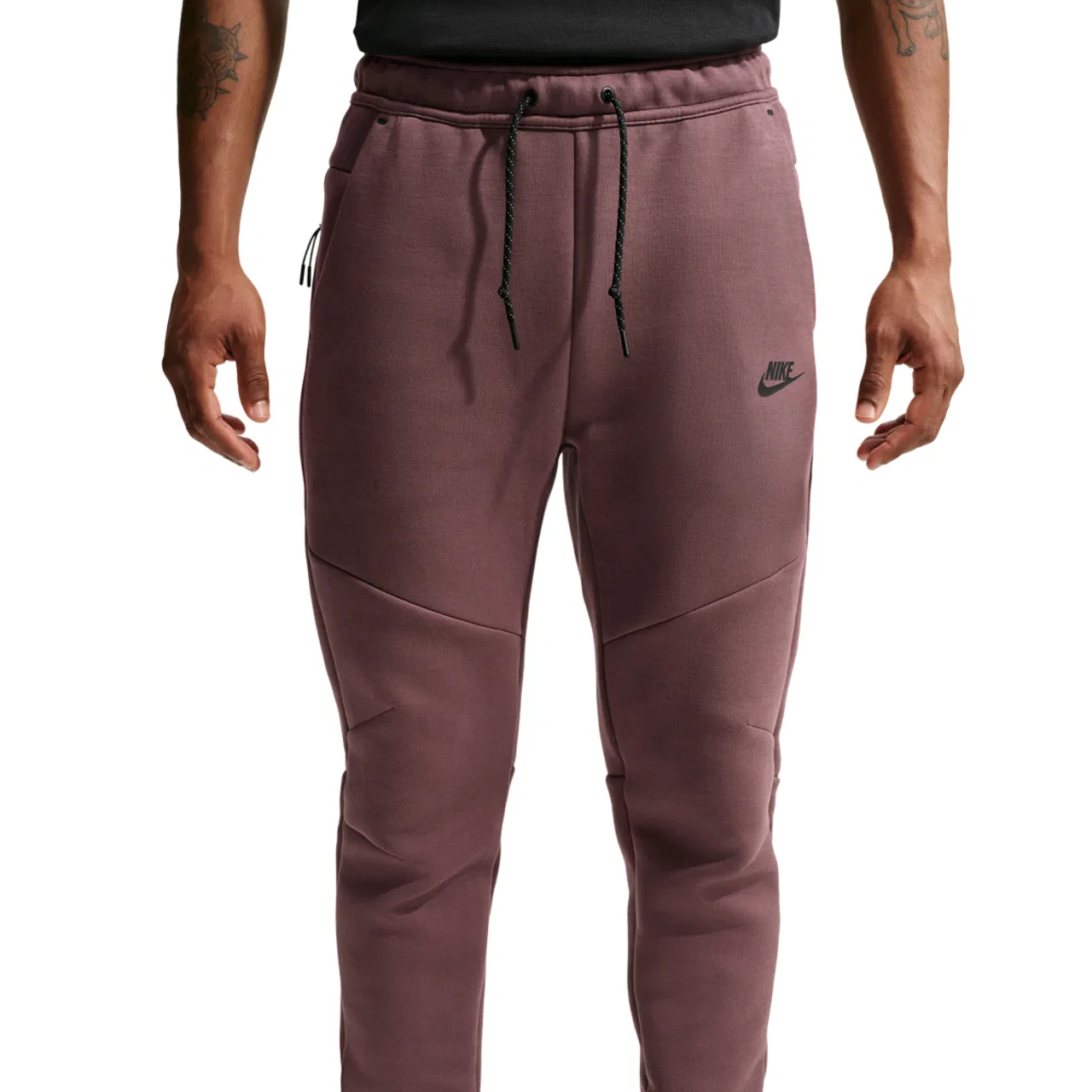 Мужские джоггеры утепленные Tech Fleece Jogger Nike, Black/Tattoo