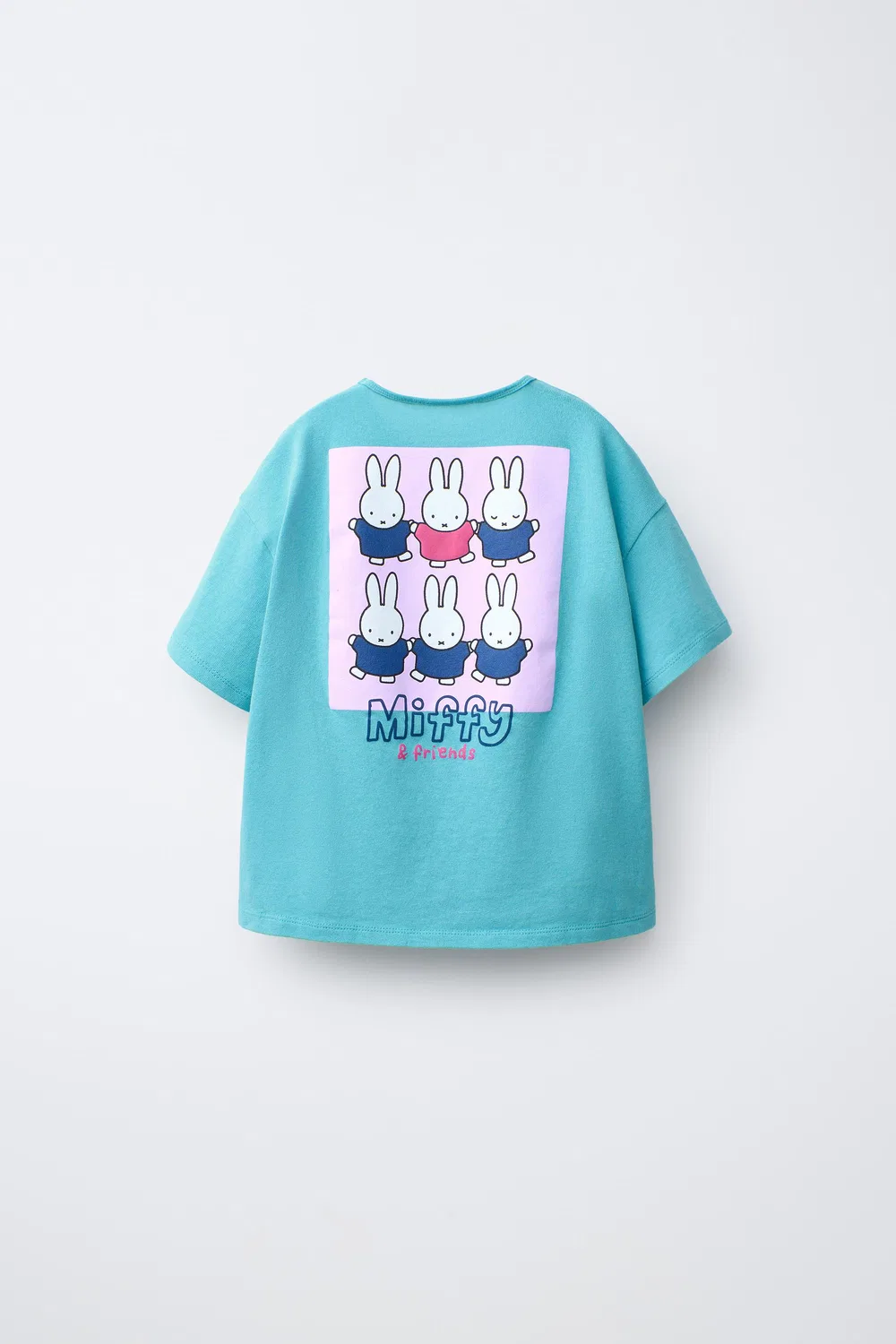 Футболка с вышивкой MIFFY MERCIS BV ZARA, Blue — фото 2