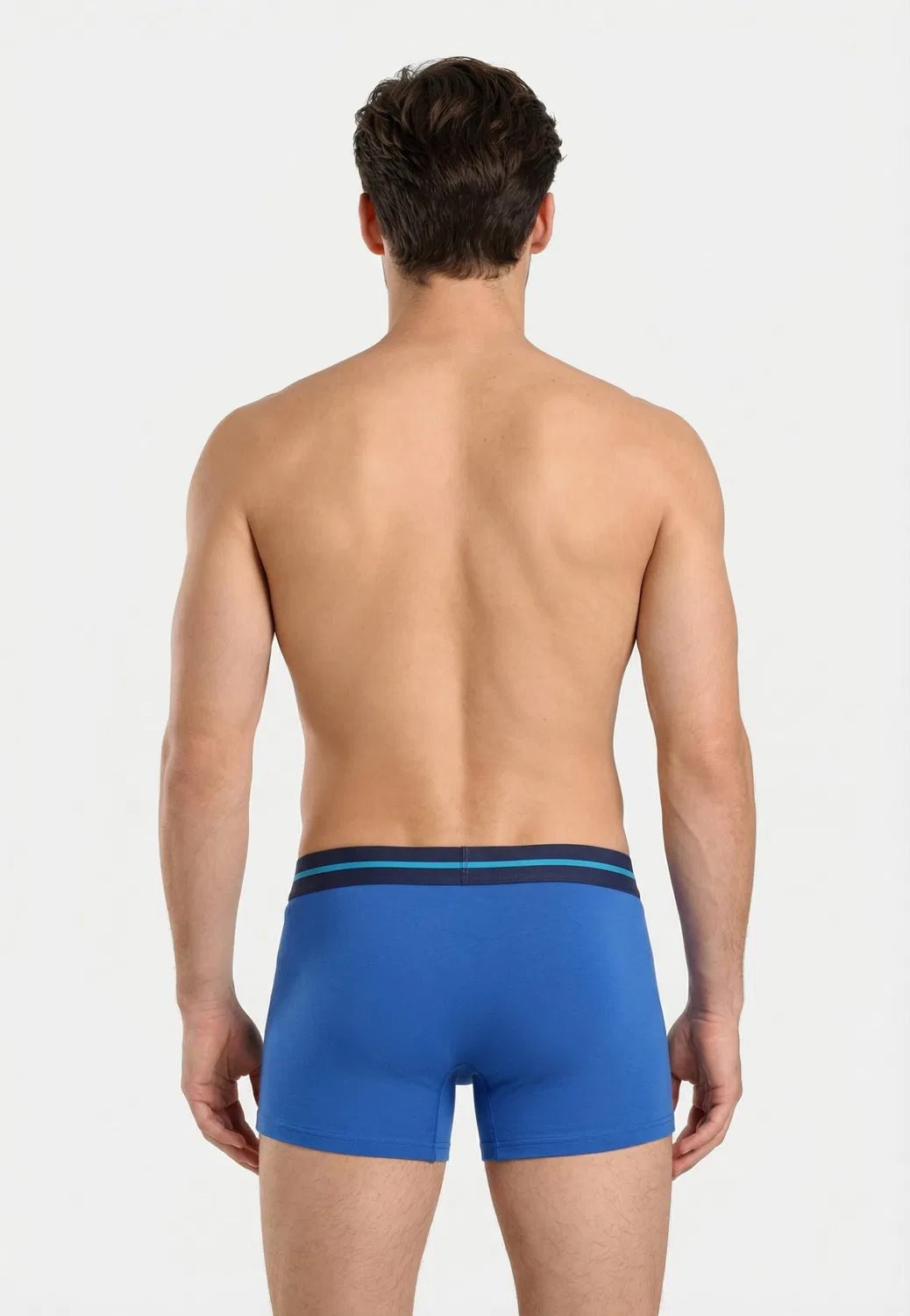 Мужские боксеры из 3 предметов Superdry, Navy/Blue/Optic — фото 3