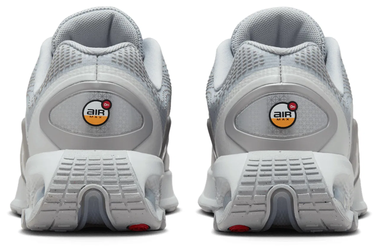 Детские кроссовки для мальчиков с системой Air Nike Air Max DN, Grey Purple Silver — фото 3