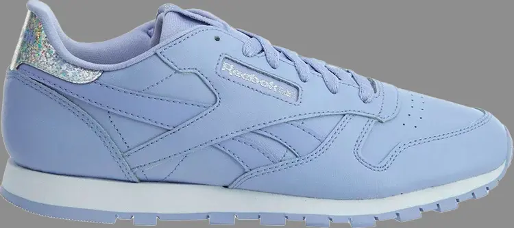 

Кроссовки classic leather pastel junior big kids 'lilac glow' Reebok, синий