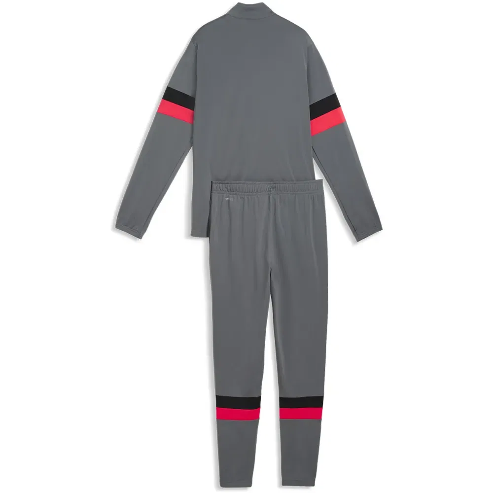 Детский спортивный костюм для мальчиков с контрастным принтом Puma IndividualRISE, Grey — фото 2