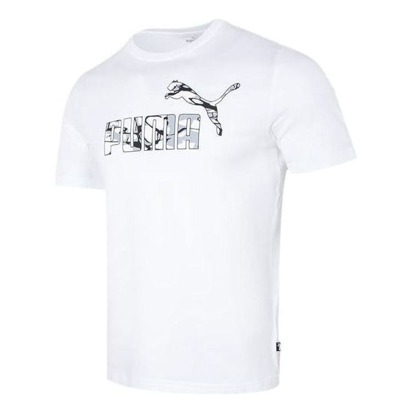 

Футболка summer splash graphic t-shirt 'white' Puma, белый