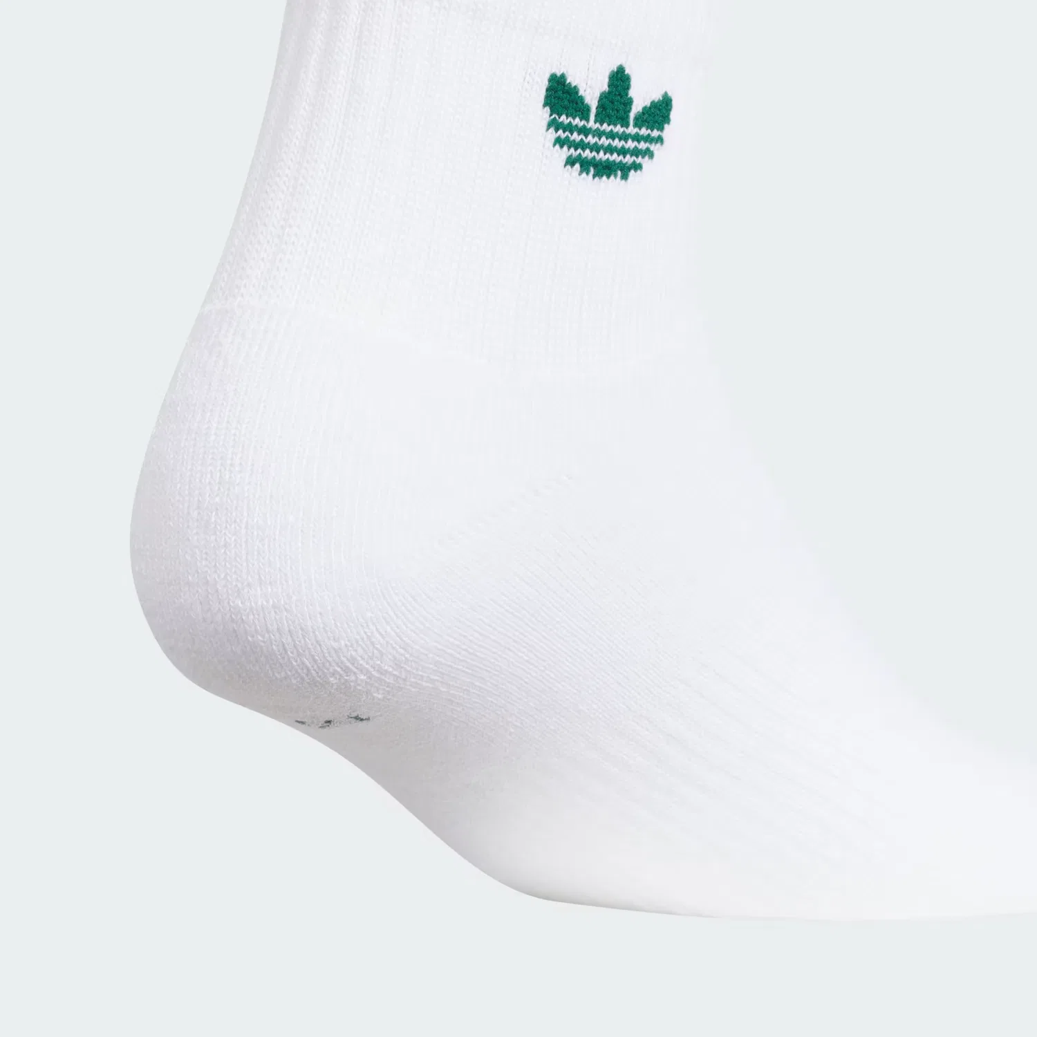 Детские носки Quarter с компрессией свода стопы, набор из 6 пар, trefoil 2.0 Adidas Originals, белый/зеленый/синий — фото 4
