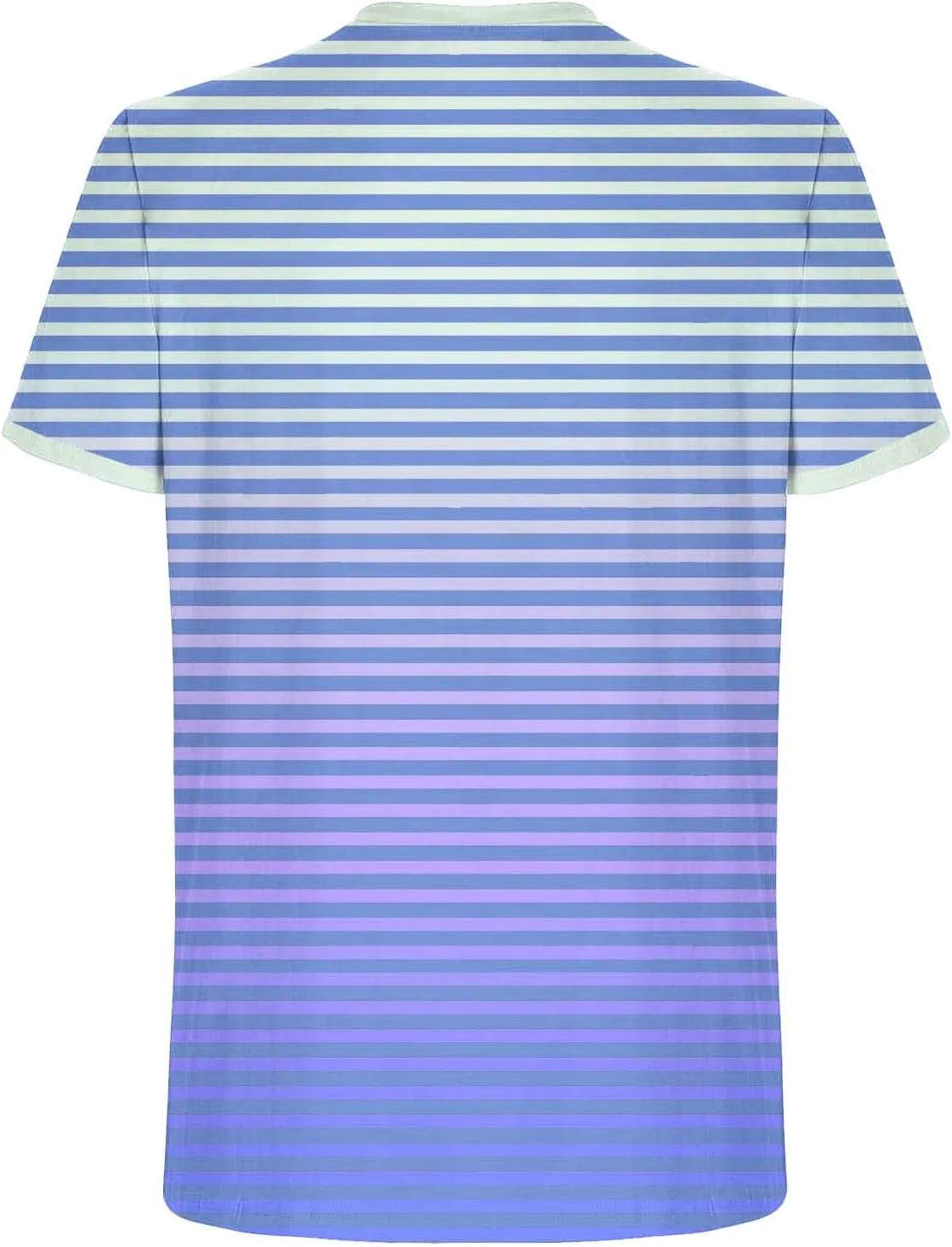 Мужская футболка с градиентом Striped T-Shirts, Purple — фото 4