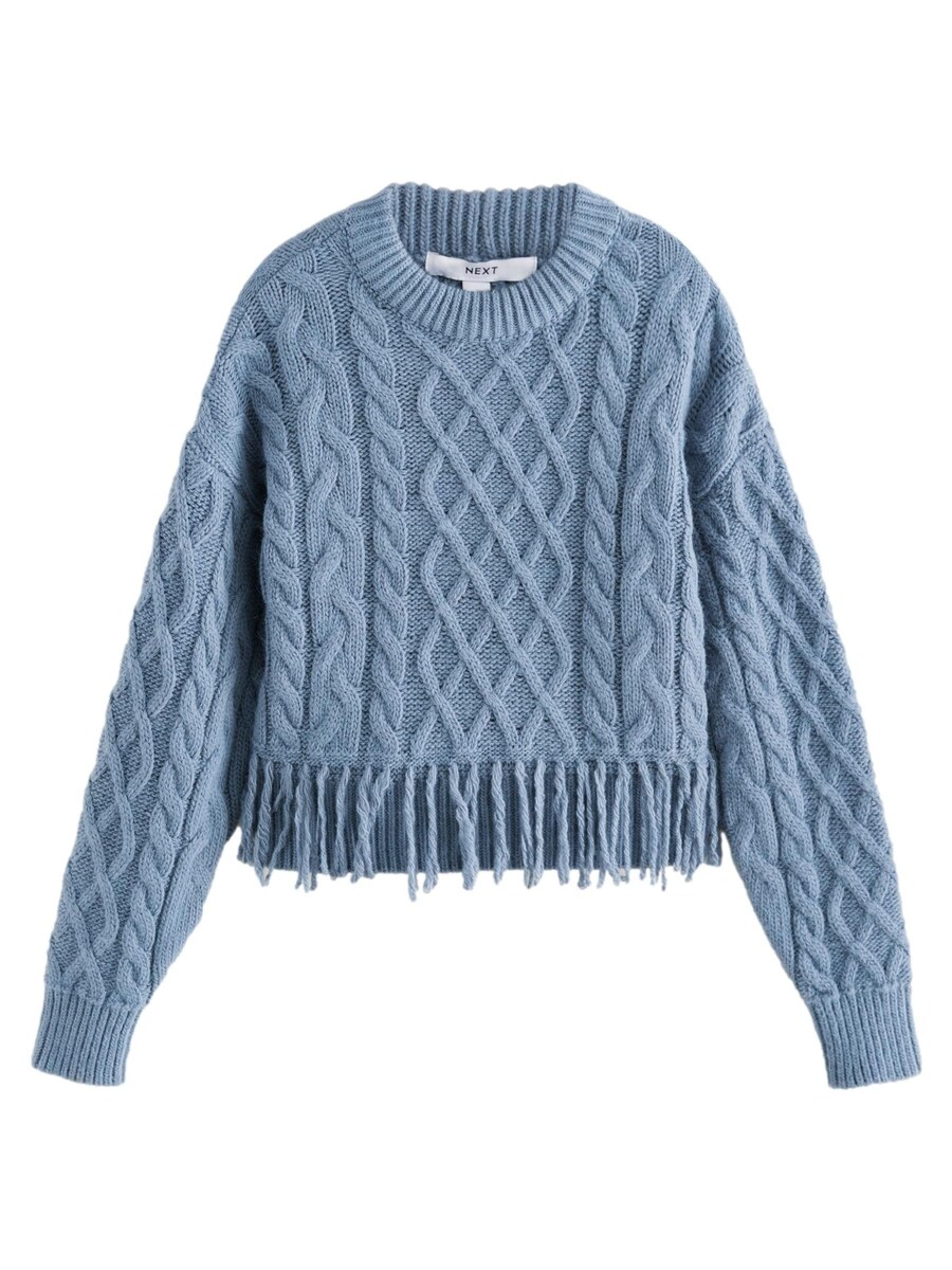 

Тонкий вязаный свитер Next Sweater, синий