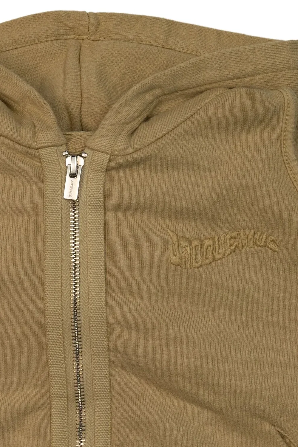 Худи на молнии Le Camargue Jacquemus, Beige — фото 3