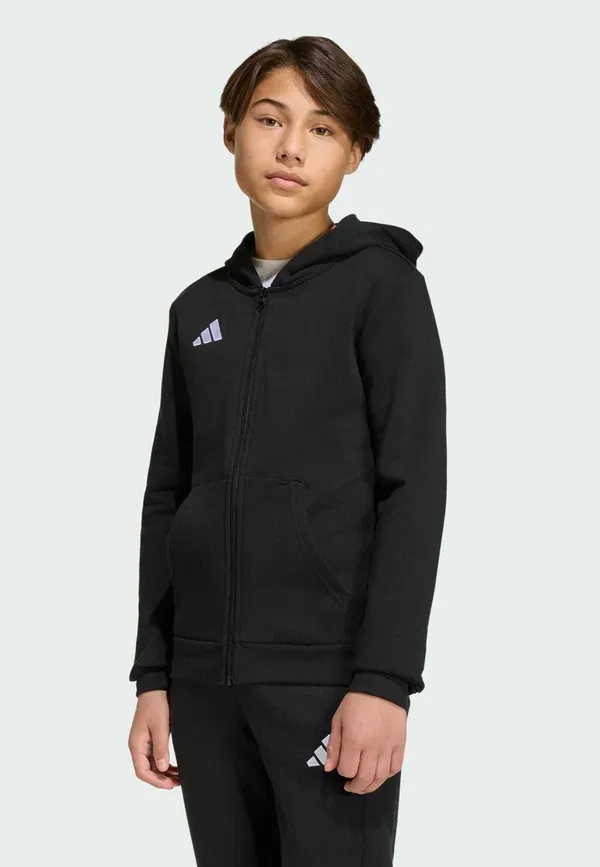 Детская толстовка на молнии Entrada26 унисекс - свитшот на молнии Adidas Performance, белый