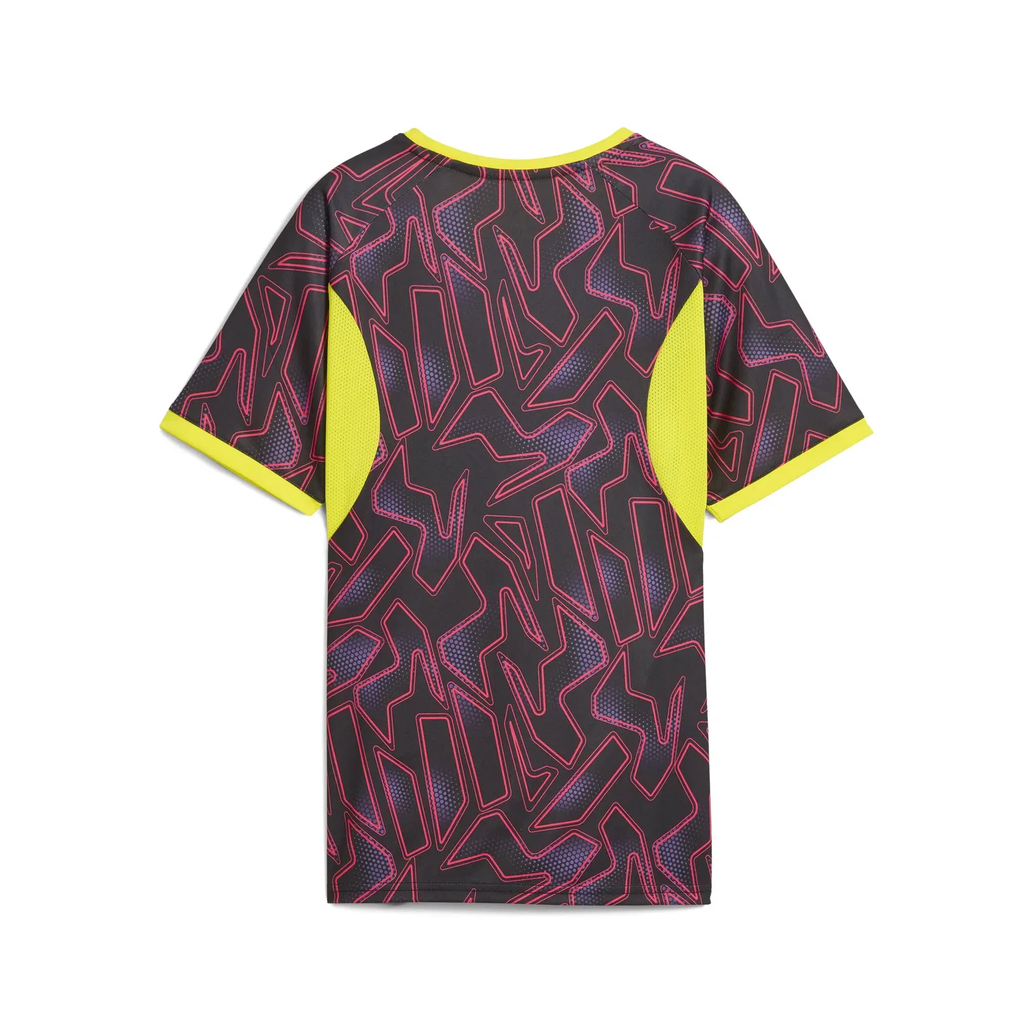 Детская футболка из полиэстера LaLiga Jersey 2 Jr Puma, Amarillo / Morado — фото 2