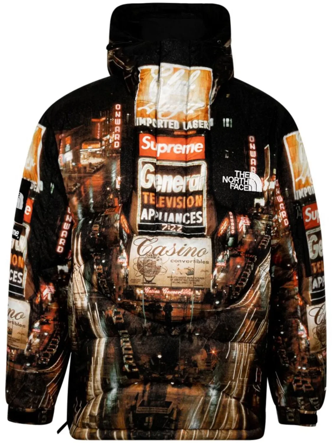 Худи с ПолуЗипом 800-Fill Supreme, черный