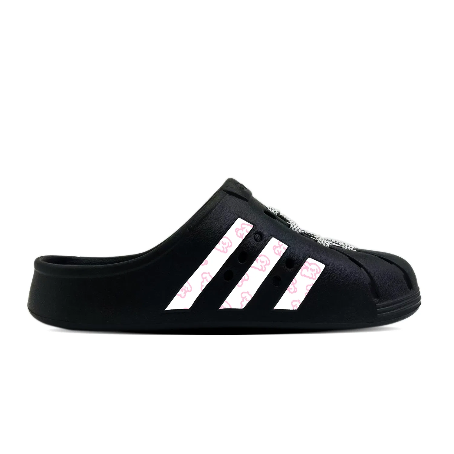 Детские сабо Adidas ADILETTE CLOGS, Pink — фото 3