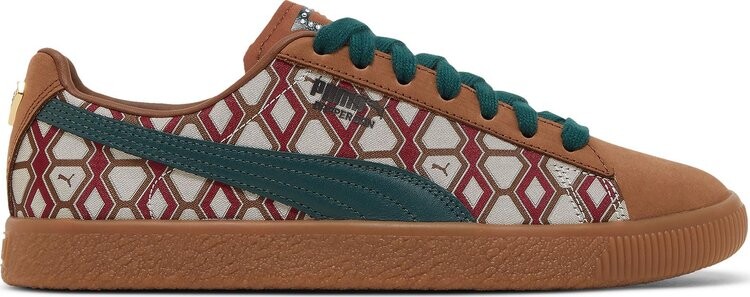 

Кроссовки Puma Dapper Dan x Clyde Vintage Rudagon - Brown, коричневый