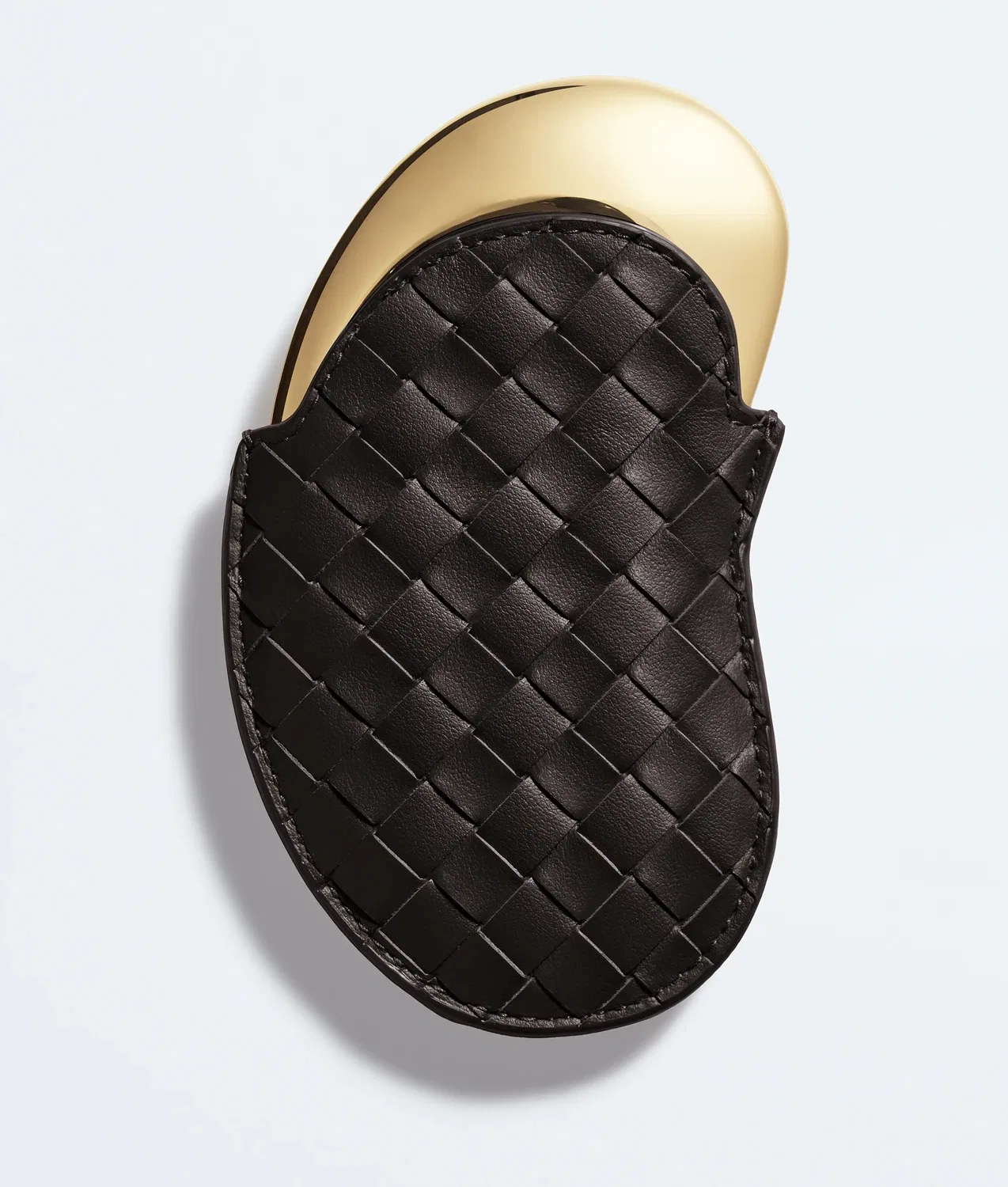 Карманное зеркальце BOTTEGA VENETA, коричневый