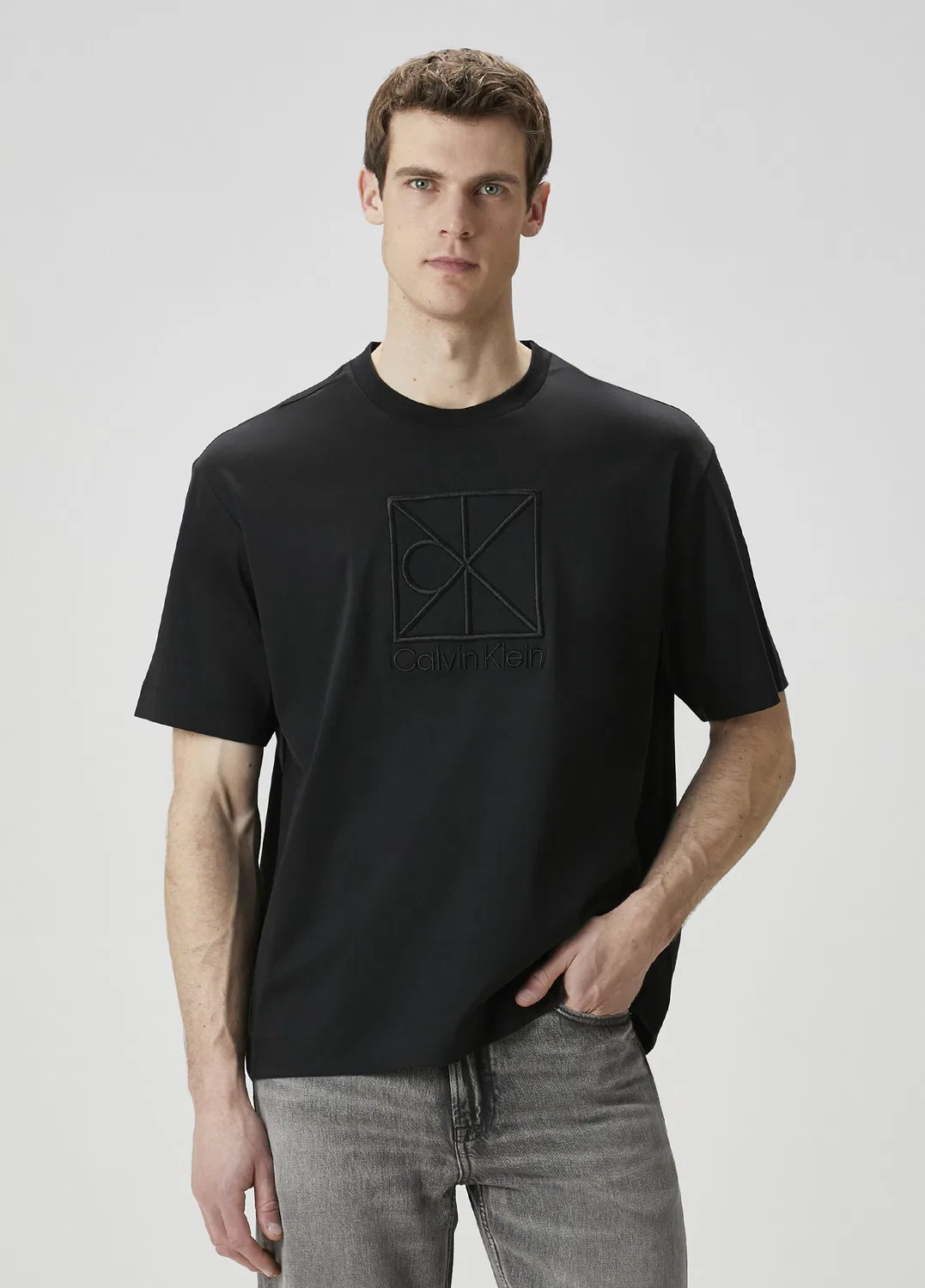 Футболка Relaxed Premium Calvin Klein, black