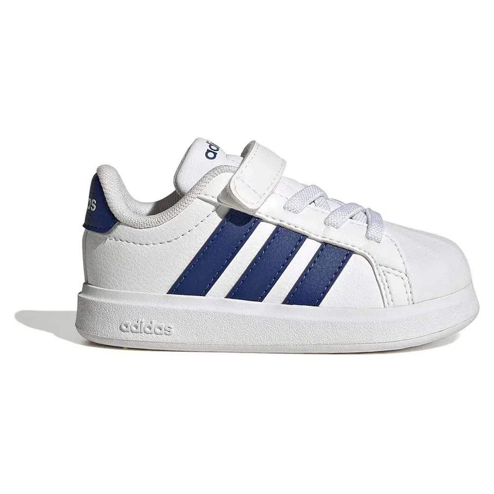 Детские кроссовки для девочек с мыском-ракушкой Streettalk Adidas, White