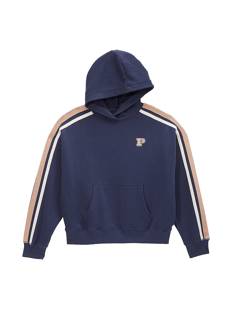 

Толстовка Victoria's Secret Pink Ivy Fleece Campus, темно-синий