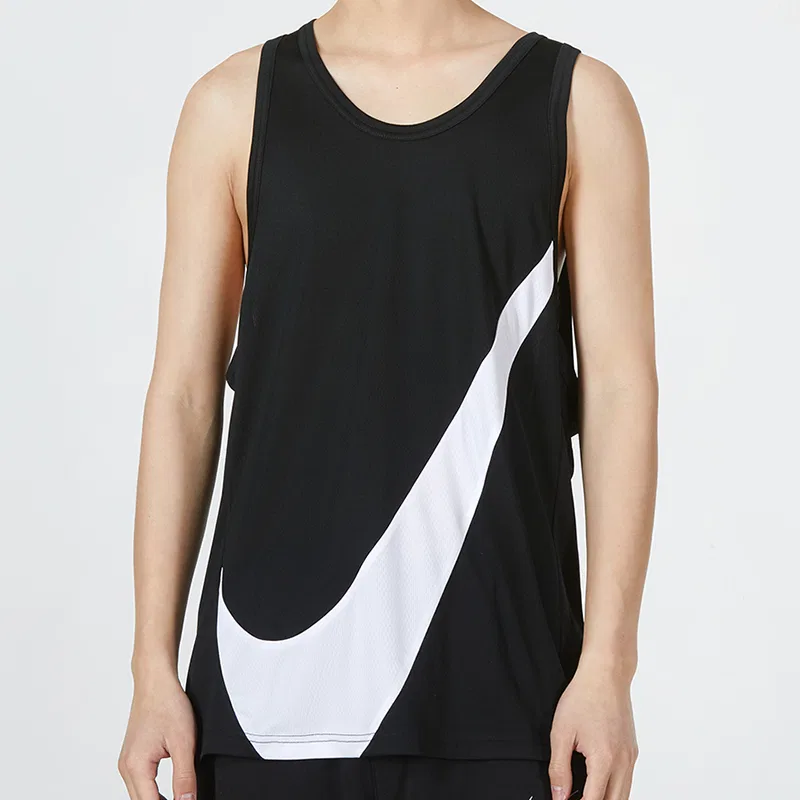 Мужской спортивный комплект с черным топом и брюками Nike — фото 4