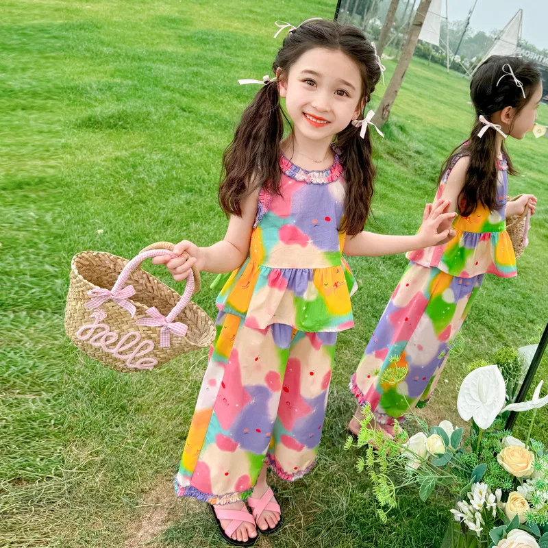 Детский спортивный комплект для мальчиков и девочек из футера Lanza, Multicolor — фото 4