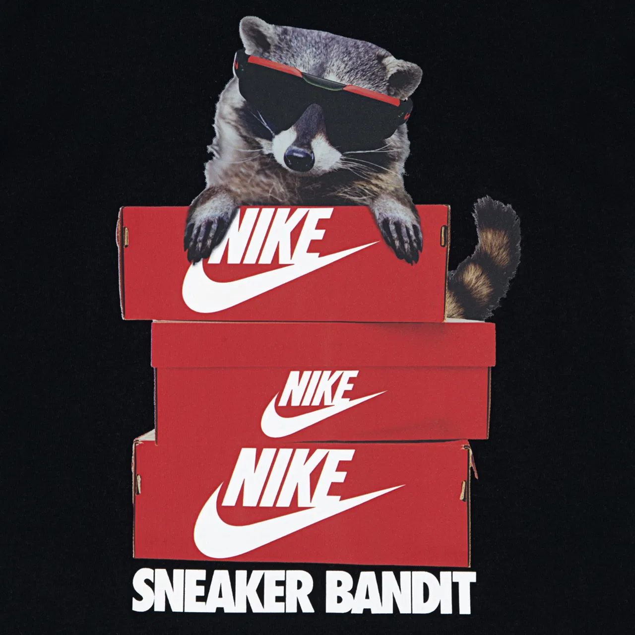 Футболка для мальчиков Sneaker Bandit Nike, черный/красный — фото 3