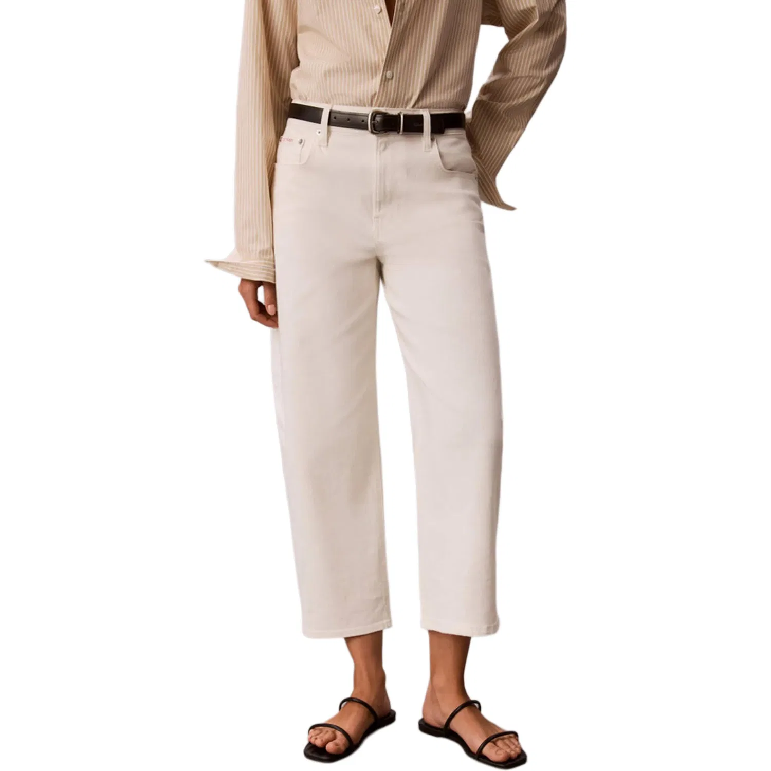 Женские джинсы белые Calvin Klein