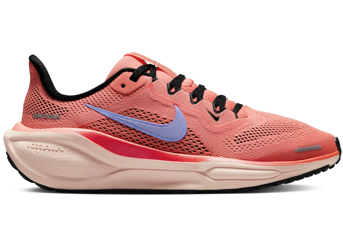 Детские кроссовки для бега с амортизацией Nike Air Zoom Pegasus 41, Light Wild Mango/Cosmic Clay/Black/Royal Pulse