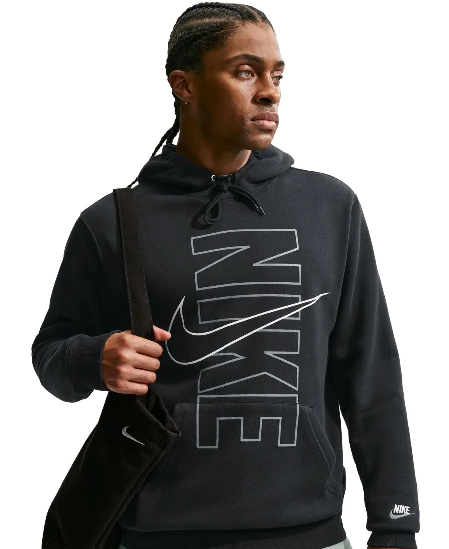 Худи Nike Sportswear Club с логотипом, Black — фото 4