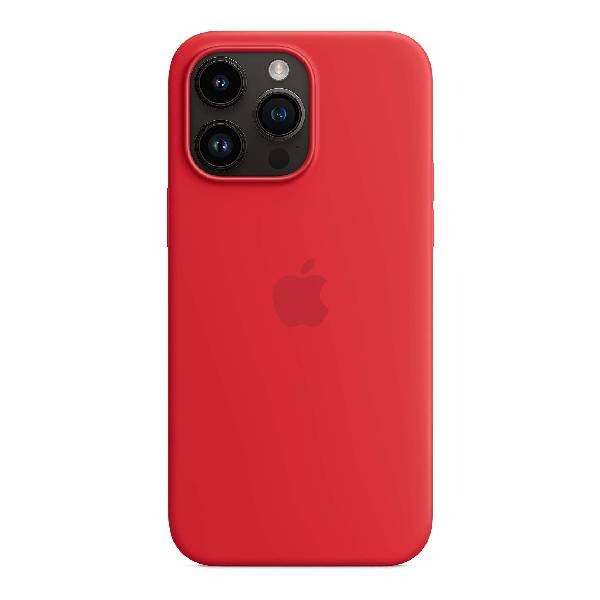Чехол силиконовый Apple iPhone 14 Pro Max с MagSafe, (PRODUCT) RED — фото 4