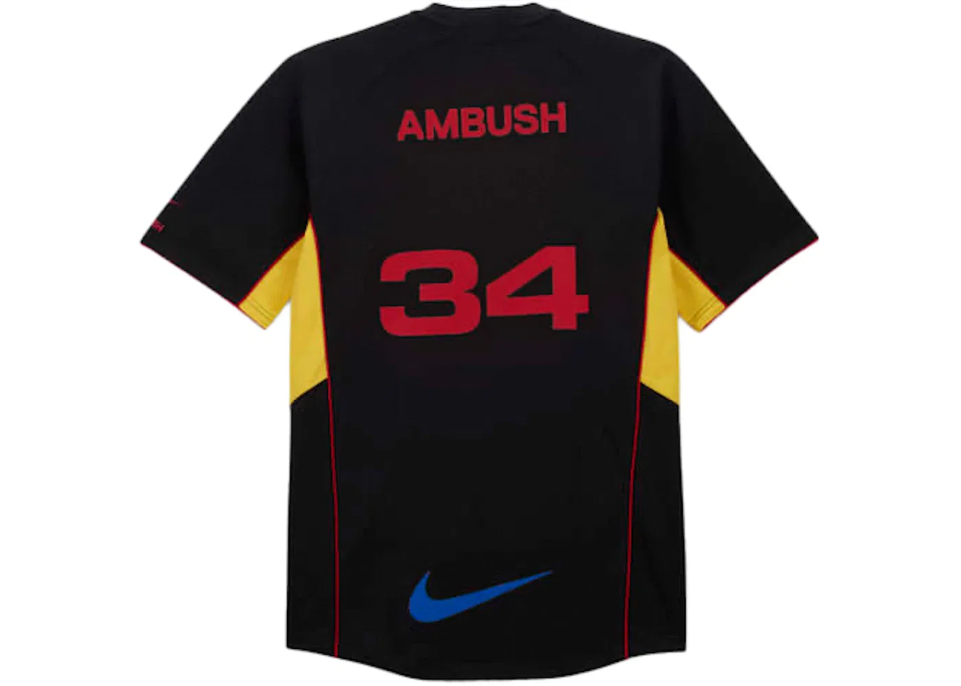 Мужская футболка с принтом Nike x AMBUSH Jersey Top (Asia Sizing), Black/Multicolor — фото 2